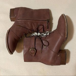 Sergio Tomani “Brenda” Botas Chocolate Brown Boots
